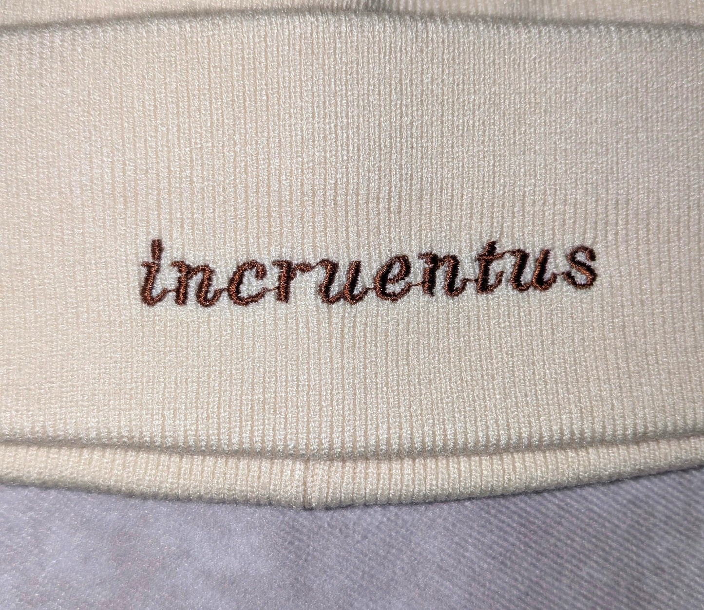 Incruentus Script Beanie Cream